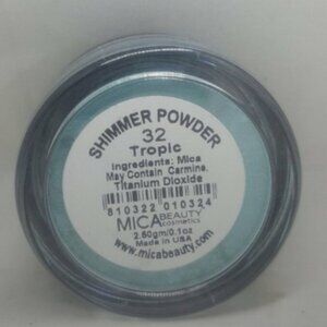 MICA BEAUTY COSMETIC Shimmer Powder Mineral Eye Shadow Color Tropic #32